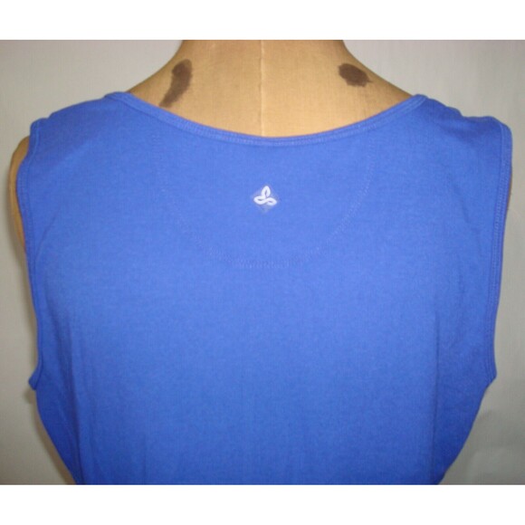 New Womens NWT PrAna S Amelie Dress Cobalt Blue Tank Sleeveless Recycled Nice - Picture 4 of 6